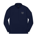 Embroidered adidas Quarter-Zip Pullover