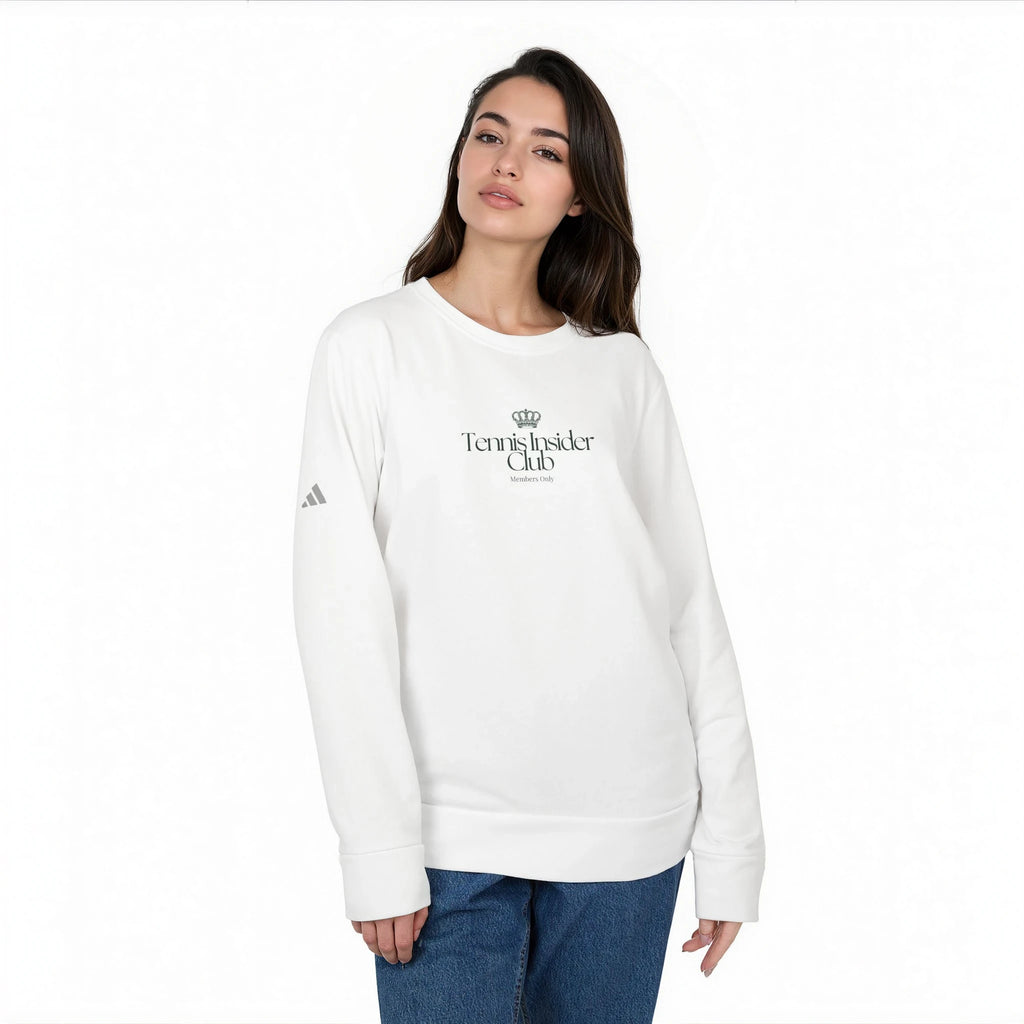 adidas Unisex Fleece Crewneck Sweatshirt