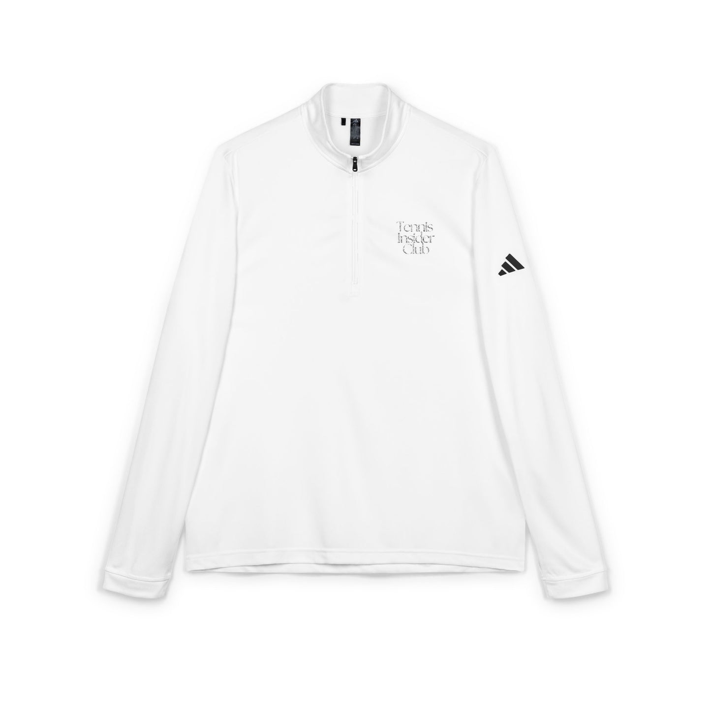 Embroidered adidas Quarter-Zip Pullover