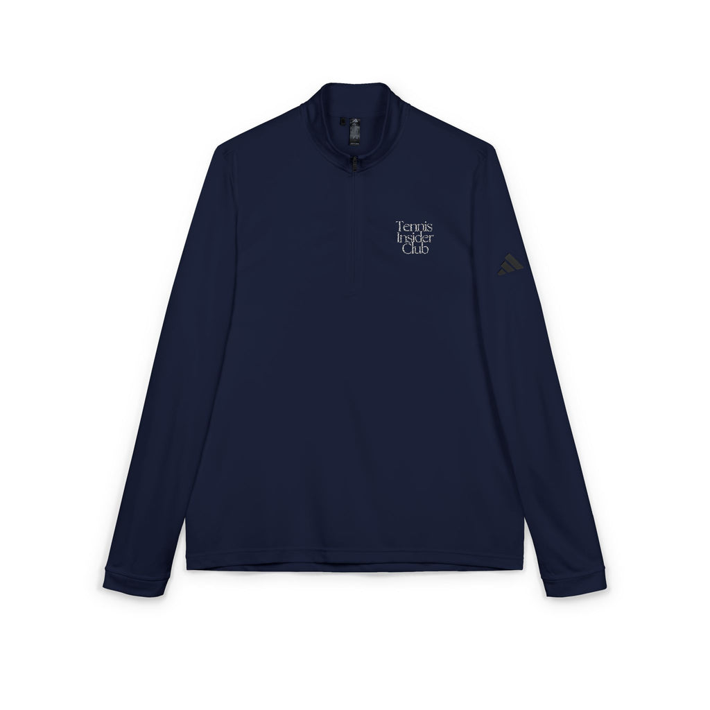 Embroidered adidas Quarter-Zip Pullover