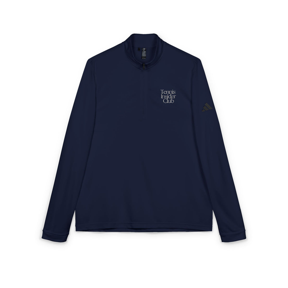 Embroidered adidas Quarter-Zip Pullover
