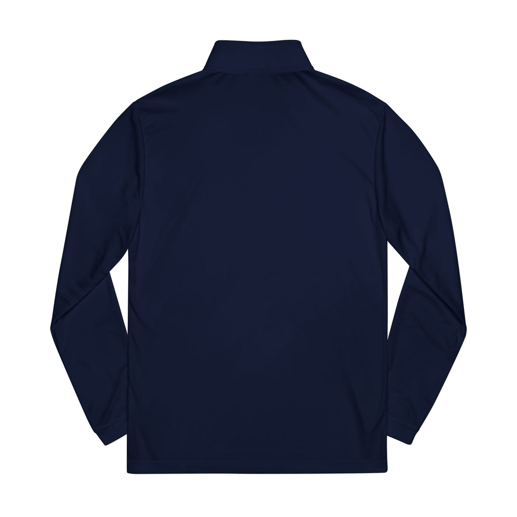 Embroidered adidas Quarter-Zip Pullover